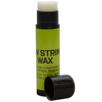 Vosk HME BOW STRING WAX je navržen speciálně pro syntetické tětivy luků. Ošetřuje vlákna tětivy pro optimální výkon a prodloužení životnosti.